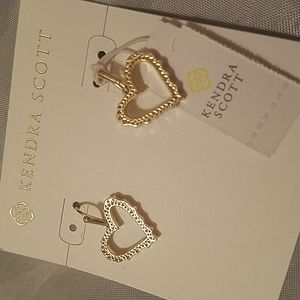 Kendra Scott sophee HRT drop gld 710